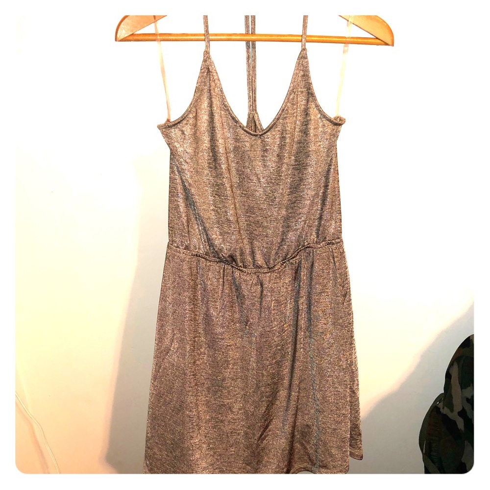 Razor Back, Gold Dress